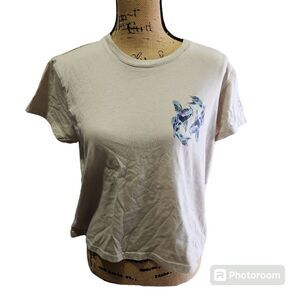 Brooklyn Cloth Cropped T Shirt SZ XL Urban Y2K Celestial Zodiac Grunge Baddie